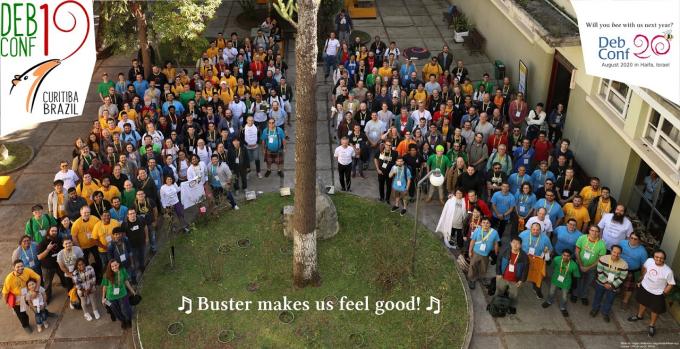 DebConf19 group photo